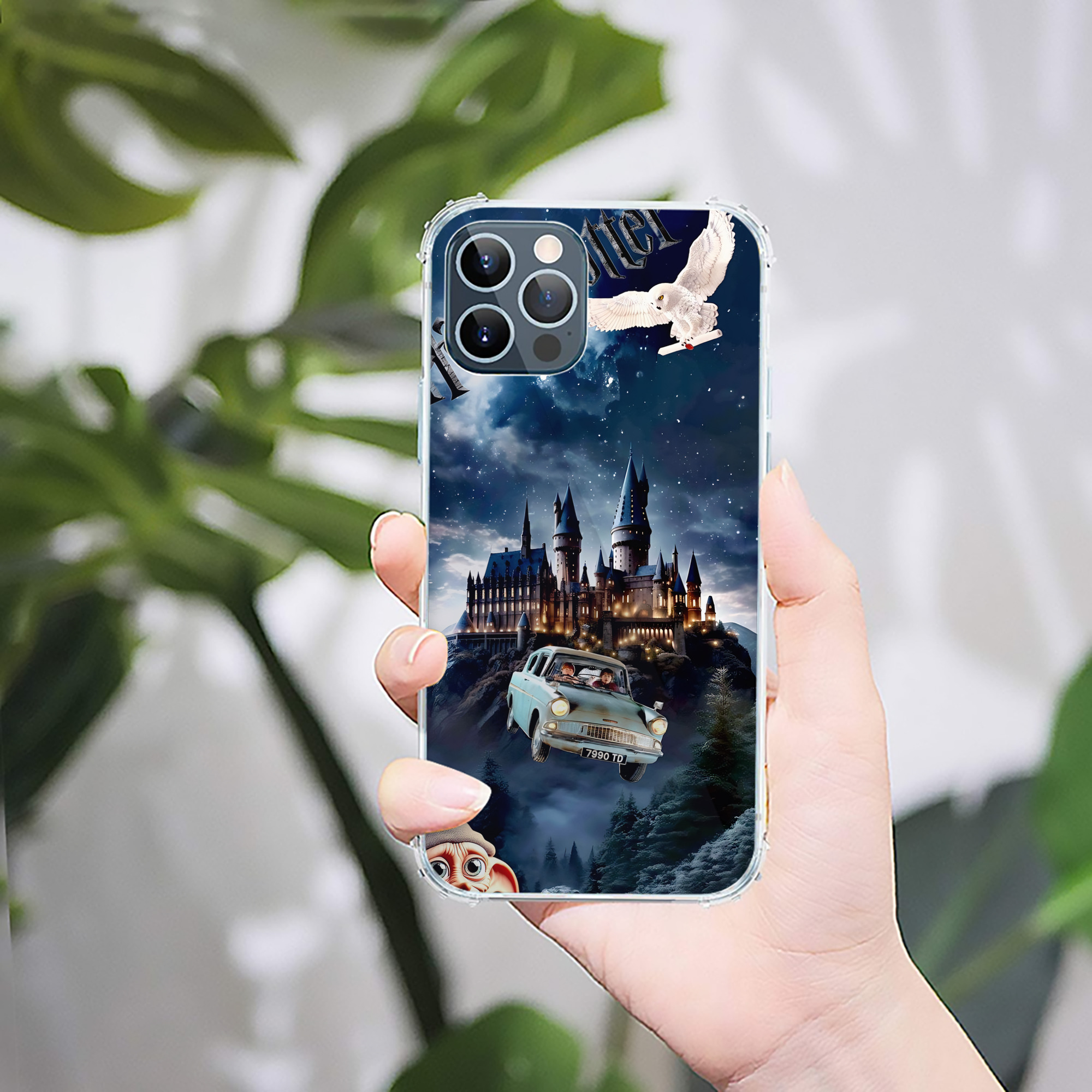 （画像用） Harry Potter ハリー・ポッターシリーズ 【iPhone 12シリーズ対応】透明スマホケース（クリアソフトケース）